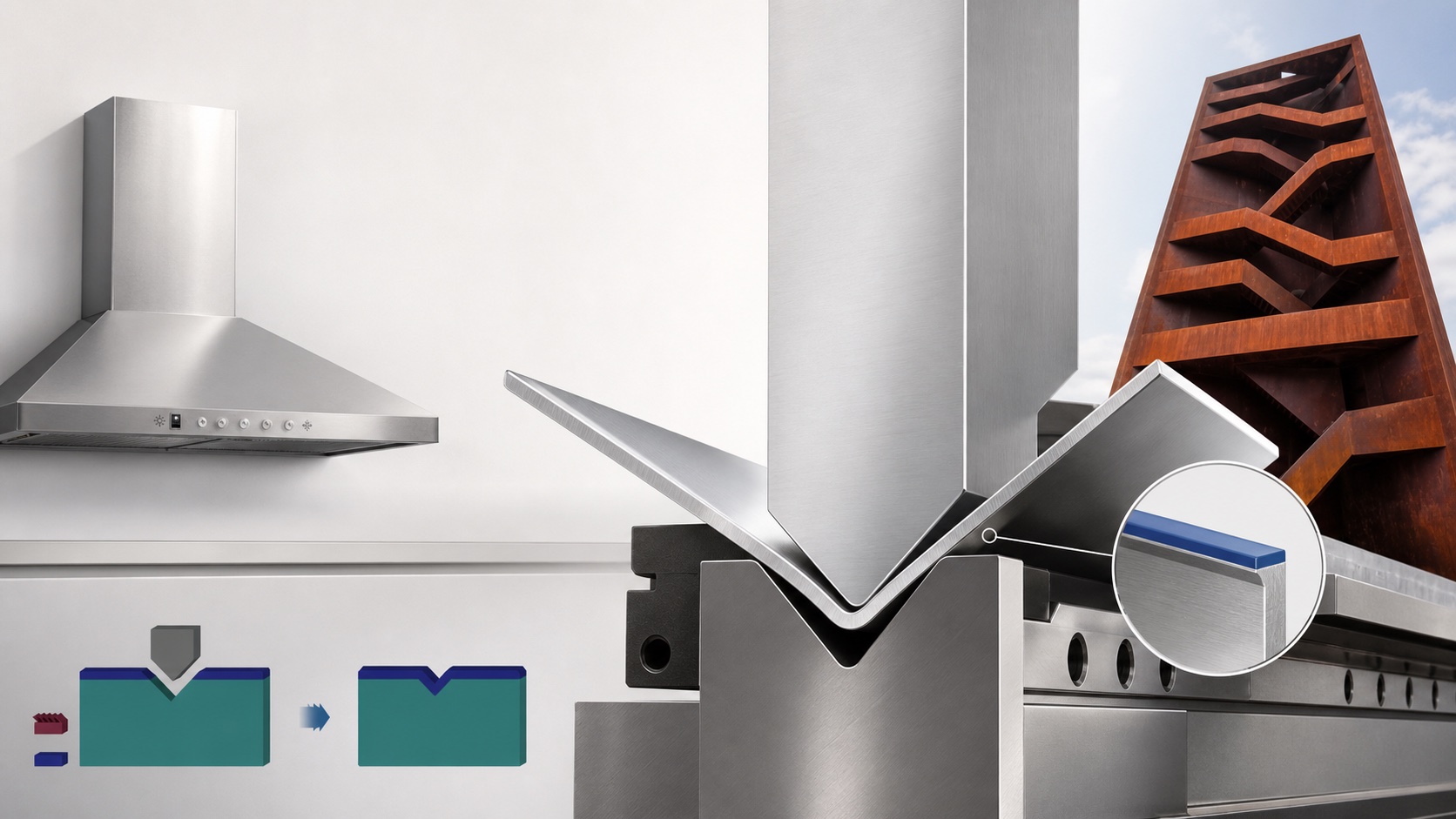 Steel Grades for Press Brake Bending: Carbon Steel, Stainless Steel and Weathering Steel - COVO press brake tooling reference