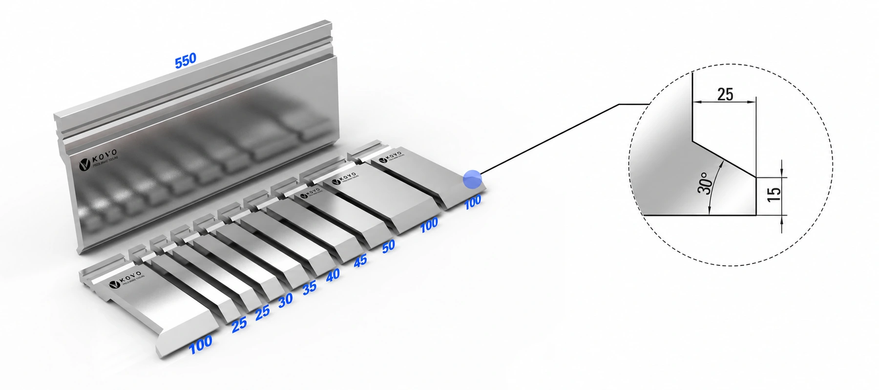 COVO · BYSTRONIC · Punches · Sectional configuration