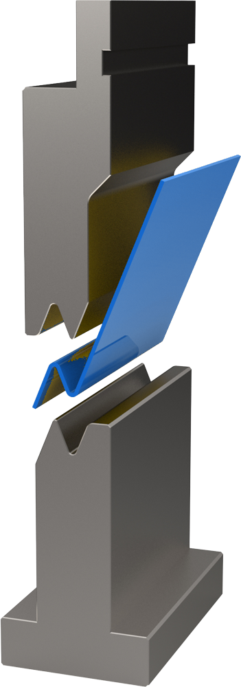 Forming UHMW and Other Engineering Plastics on a Press Brake - COVO press brake tooling reference