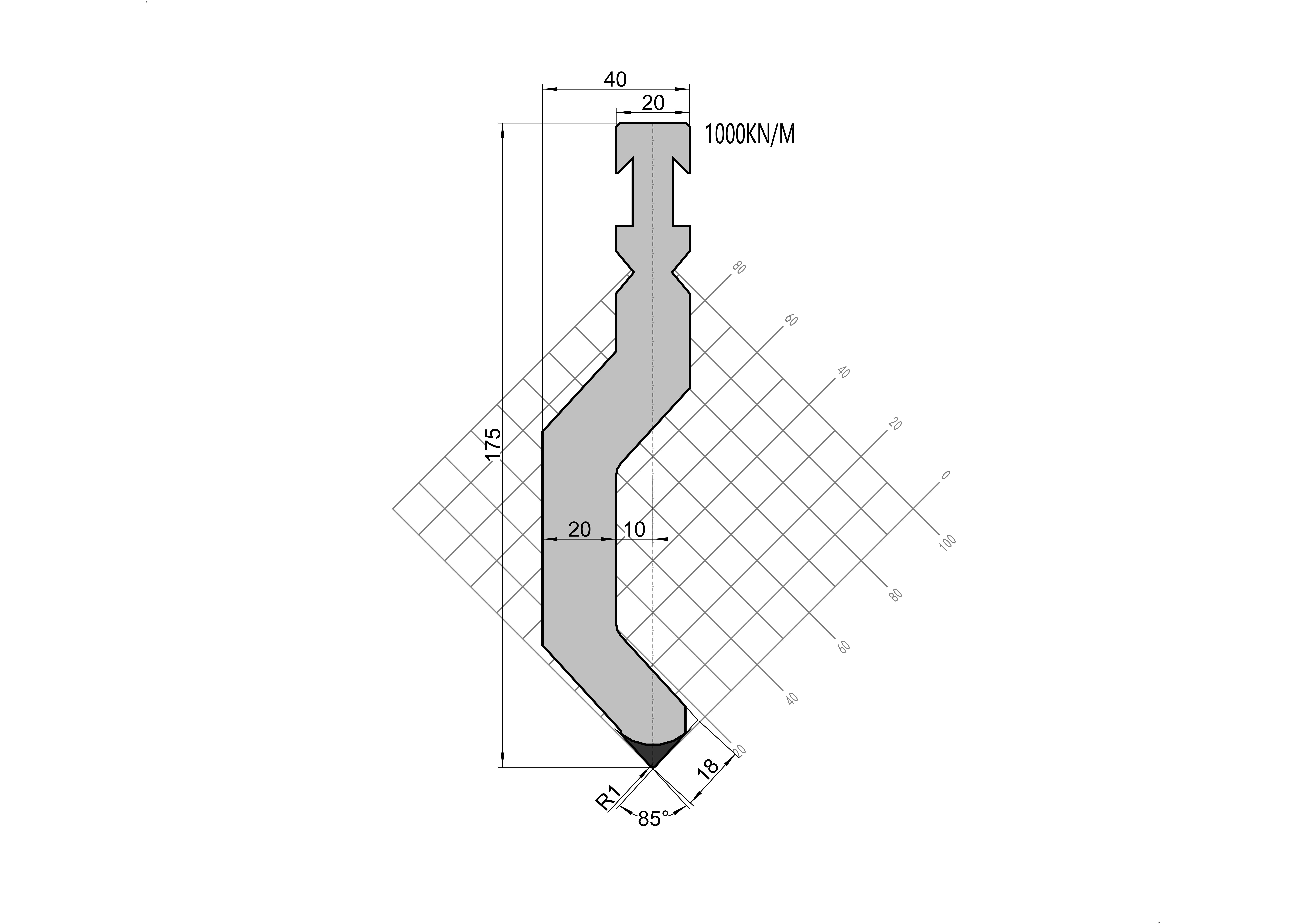 Bystronic Punch 14.156 press brake tooling