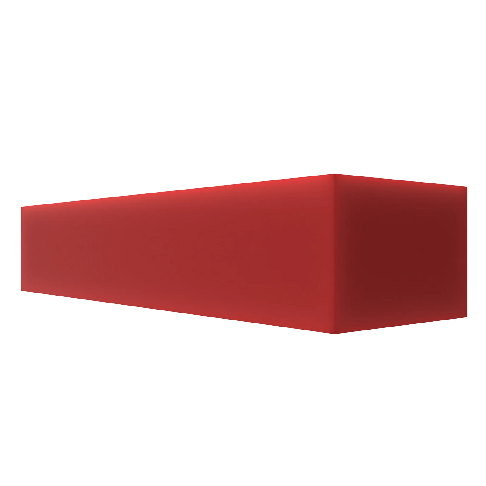 Solid Urethane Die Insert 34.390 - 75 x 50 mm, 90A press brake tooling