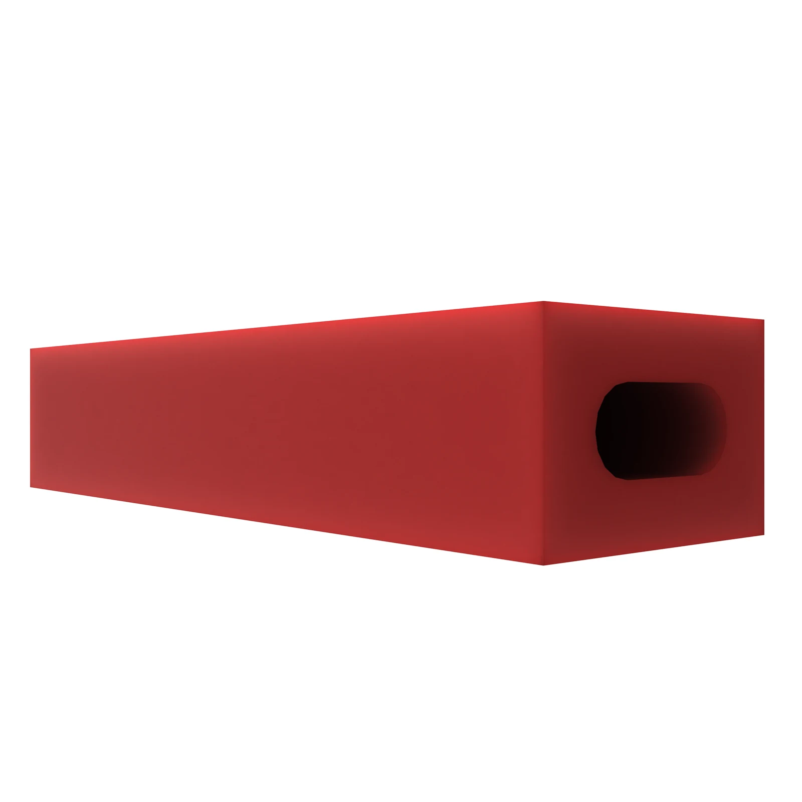 Hollow Urethane Die Insert 35.390 - 75 x 50 mm, 90A press brake tooling
