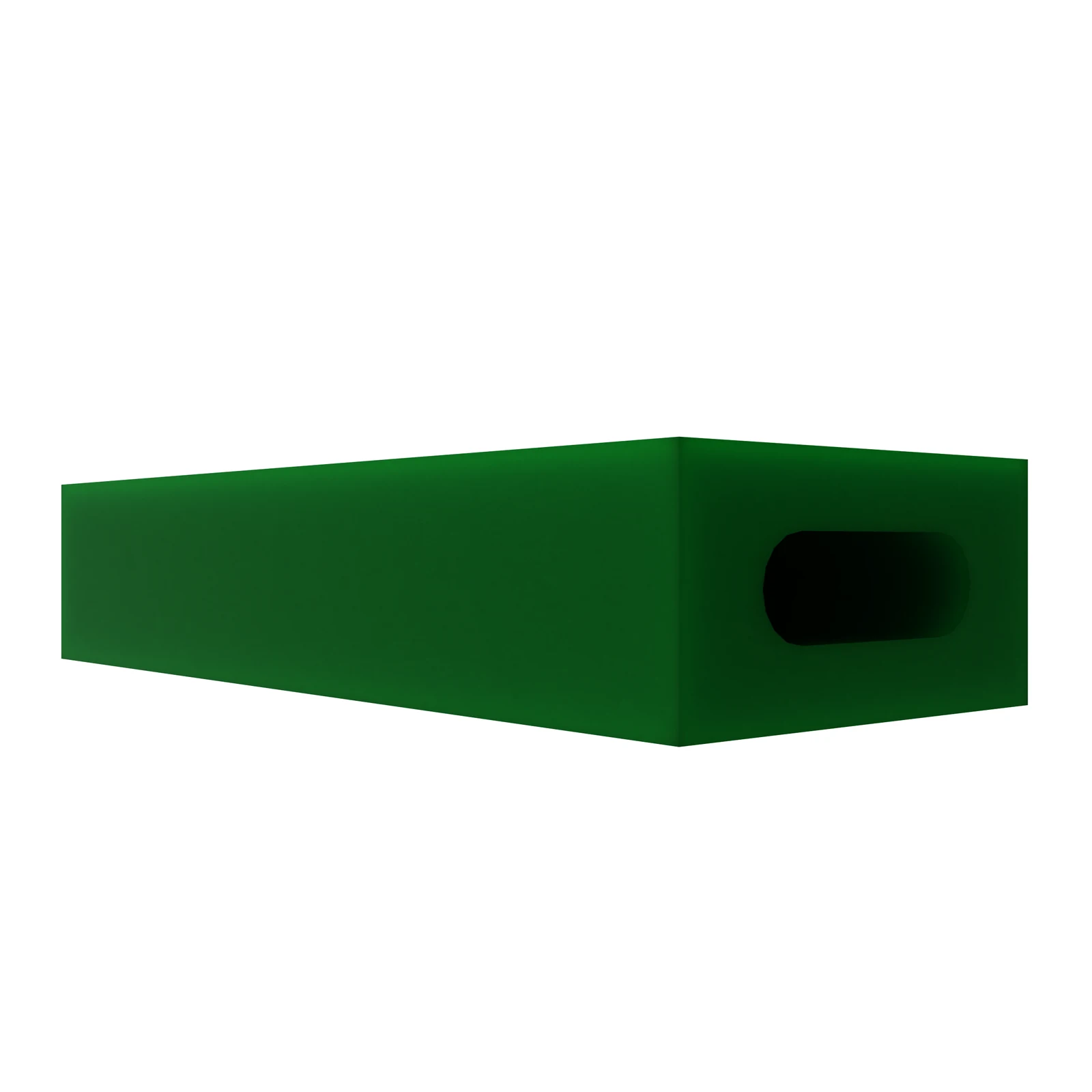 Hollow Urethane Die Insert 35.480 - 100 x 50 mm, 80A press brake tooling