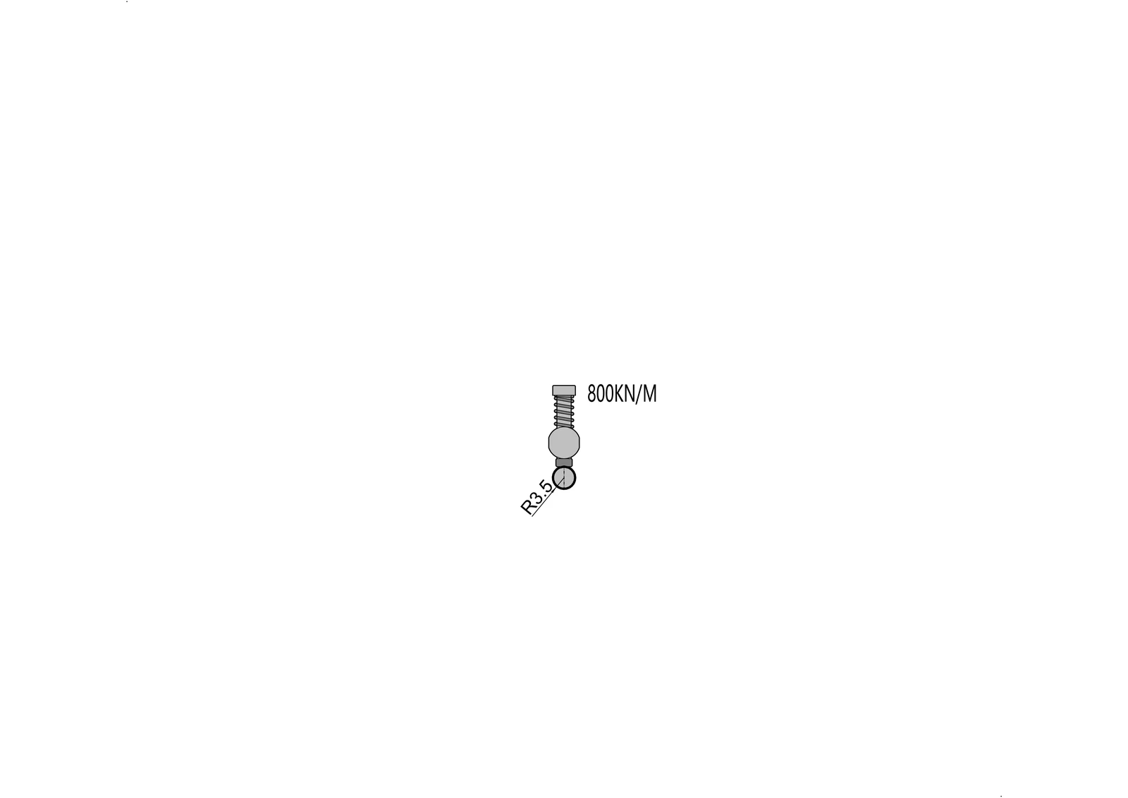 Radius Punch 10.182 - R3.5 mm press brake tooling